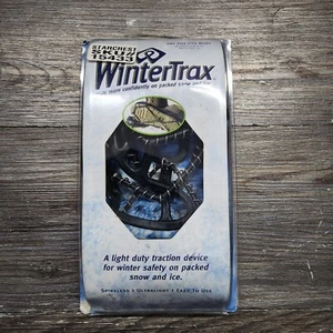 Winter Trax Eis Schnee Traktion ohne Spikes sicherer Spaziergang Herren/Damen 6-12 leichte - Bild 1 von 4