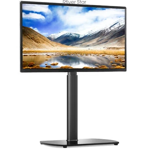 Soporte de piso giratorio universal para TV con montaje para pantallas planas LED LCD de 27-55" - Imagen 1 de 8