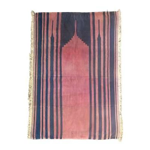 Alfombra de oración islámica vintage tejida a mano, alfombra pagadora Musallah tapiz colgante de pared - Imagen 1 de 5