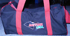 Nascar Daytona Usa Mbna Motorsport Canvas Duffle Bag Blue With Red Straps