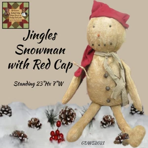 Jingles Snowman with Red Cap - Picture 1 of 1