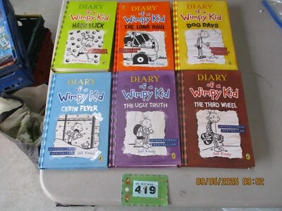 Diary of a Wimpy Kid books joblot - Image 1 of 4