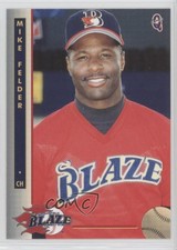 1999 Q Cards Bakersfield Blaze Mike Felder #27