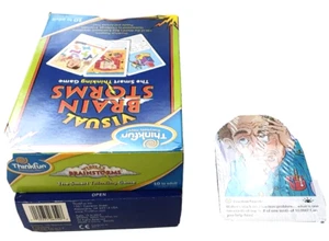 Visual Brainstorms Smart Thinking Card Game with 100 Question Cards NOS - Picture 1 of 7