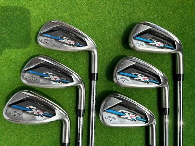 Callaway XR OS ironset 5-9+Pw 6pc RH Nspro850gh Steel Flex Regular used - Image 1 of 4