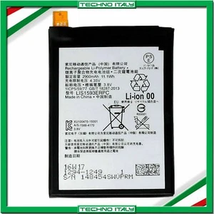 BATTERIA PER SONY XPERIA Z5 E6653 E6603 LIS1593ERPC 2900MAH NUOVA RICAMBIO - Foto 1 di 3
