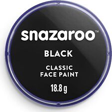 Snazaroo Classic Face and Body Paint for Kids 18.8 g (Pack of 1), Black 