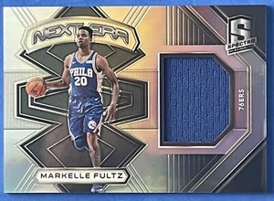 2017-18 Spectra Next Era Silver Patch Markelle Fultz RC Rookie 76/199 NXT-11 - Picture 1 of 3