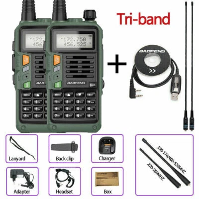 Professionelles Dual-Band Funkgerät von Baofeng mit 10W Leistung und 50km Neu - Bild 1 von 4