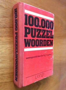 100.000 Puzzelwoorden. HJ Verschuyl, 36th print, 1966 (Dutch) - Picture 1 of 1
