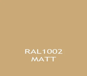 Militärfarbe Kunstharzlack Bundeswehr Tarnfarbe RAL 1002 Sandgelb matt KH1000M - Bild 1 von 1