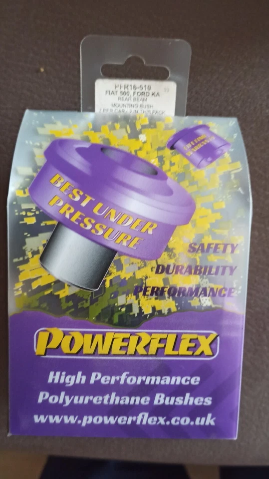 Powerflex Silent block PFR16-510 FIAT 500 FORD KA Assale Posteriore - Immagine 1 di 4