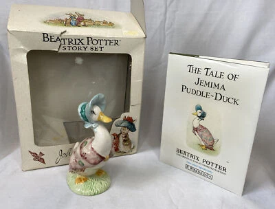 Beatrix Potter The Tale of Jemima Puddle-Duck F. Warne & Co ~Vintage & Trinket Foto 1 de 4