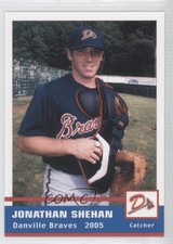 2005 Grandstand Danville Braves Jonathan Shehan