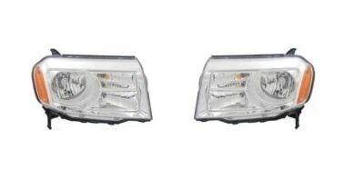 For 2012-2014 Honda Pilot Headlights Driver & Passenger Side LH+RH - Bild 1 von 2