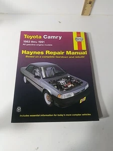 Haynes 92005 Repair Manual For 1983-1991 Toyota Camry Upc Cut - Picture 1 of 2