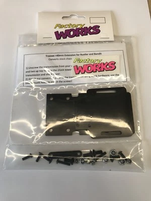 Factory Works +43mm 335mm Wheelbase Extension Kit FOR Rustler Bandit - Image 1 of 4