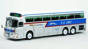 Iconic Replicas 1969 Silver Eagle 05 Bus KG Lines #87-0546 HO 1/87 Scale - Picture 1 of 7