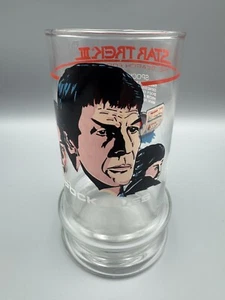 Star Trek III “The Search For Spock” Vintage 1984 Taco Bell GLASS Spock Lives - Picture 1 of 6