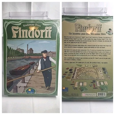 Findorff City Building Multiplayer Strategy Board Game Rio Grande Gift Brand New - Image 1 of 4