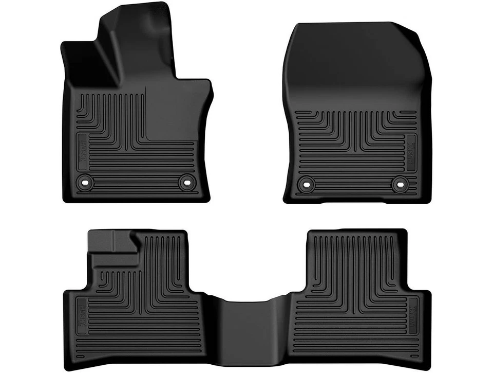 Husky Weatherbeater Mats Fit 19-22 Lexus UX200,19-24 UX250h,25 UX300h 3pc Blk - Изображение 1 из 4