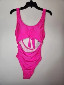 VIMPUNEC Women One Piece Swimsuit Bathing Suit High Waisted LARGE NEW - Picture 1 of 2