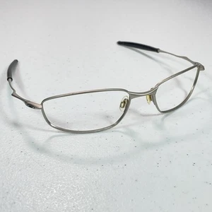 Oakley Whisker Titanium Sunglasses Silver Wrap FRAMES ONLY 60-19-130 - Picture 1 of 9