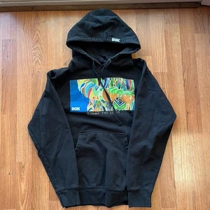DGK Graphic Print Hoodie mit Ärmeldetails und bunter Grafik | Gr. S - Bild 1 von 7