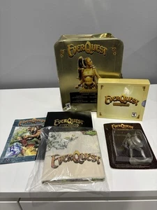EverQuest - Lata de Coleccionista Edición Dorada DAÑADA con Figura, Juegos, Libros, Tela - Imagen 1 de 9