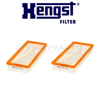 2 pc Hengst Air Filter for 2016-2017 Mercedes-Benz GLE63 AMG S - Intake od - Image 1 of 4
