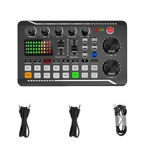 F998 Versatile Sound Card For Win/Mac OS/Android/IOS Wide Compatibility - Photo 1/19