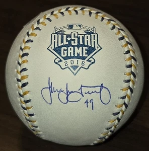 Jake Arrieta Signed 2016 MLB All Star Game Baseball JSA Chicago Cubs Rawlings - Picture 1 of 2
