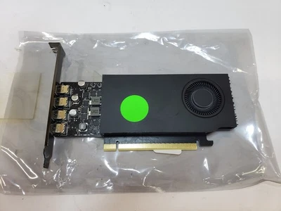 Used PNY VCNRTXA400ATX-B NVIDIA RTX A400 4GB GDDR6 Graphics Card GPU Tested - Image 1 of 3