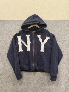 1. Gen Memory Lane Park Hoodie Herren Large Navy New York Big Logo Reißverschluss - Bild 1 von 3