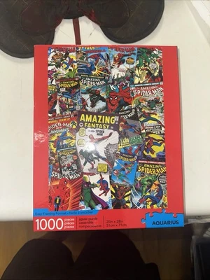 Rompecabezas Acuario El Asombroso Hombre Araña 1000 Piezas 20"X28" 100% Completo Foto 1 de 4