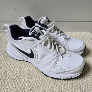 Nike T-Lite XI Weiß Leder Sneaker 616544-101 Herren UK 6,5 US 7,5 EU 40,5 - Bild 1 von 13