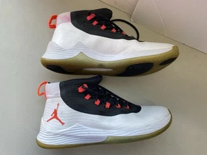 Nike Hombres 12 Us Jordan Ultra Fly 2/Jordan Ultrafly/Blanco/897998-123 Tenis - Imagen 1 de 13