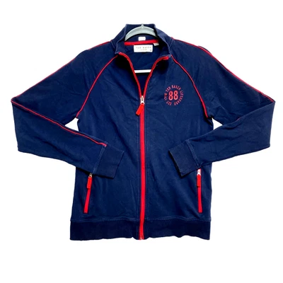 Ted Baker Sweatshirt Jacket Boys 14 Blue Lifeguard Full Zip Jacket  - Image 1 of 4