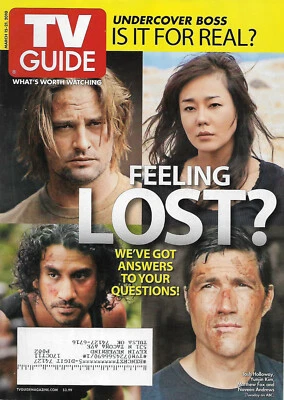 TV Guide Magazine March 15-21 2010 Lost Shannen Doherty Timothy Olyphant - Image 1 of 2