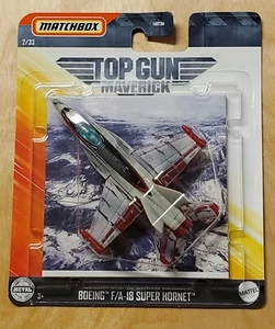 MATCHBOX TOP GUN MAVERICK 2022 02/33 BOEING F/A-18 SUPER HORNET Brand NEW Sealed - Picture 1 of 1