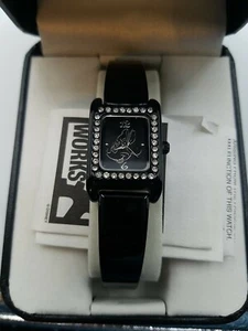 Disney Time Works Minnie Mouse Watch Rhinestones, NIB - Picture 1 of 4