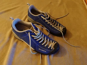 Scarpa Mojito Men’s Blue Climbing Shoes Size 9.5 - Picture 1 of 2