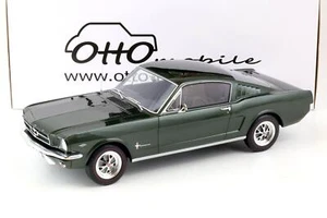 1:12 OTTO mobile G079 Ford Mustang Fastback coupé 1965 vert métallisé - Photo 1 sur 3