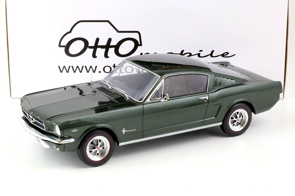 Ford Mustang Fastback green 1/12 Otto Ottomobile limited edition codice G079