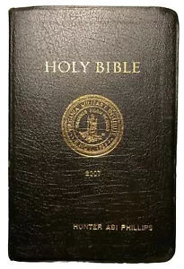 2007 VIRGINIA MILITARY INSTITUTE VMI NELSON PRESENTATION KJV BIBLE - Picture 1 of 5