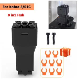 Hub 8 en 1 pour imprimante 3D Kobra 3/S1C 8 COULEURS FILAMENT HUB accessoires - Photo 1/9