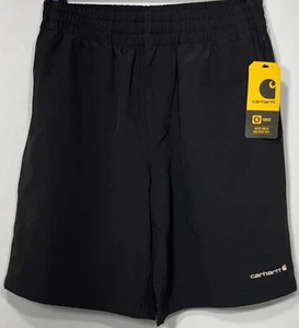 Carhartt Black Elastic Waist Shorts CH8321T Boys size M 10/12 NWT - Bild 1 von 7