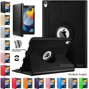 For Apple iPad 9th Generation 10.2" 2021 360° Rotating Smart Leather Case Cover - Picture 1 of 27