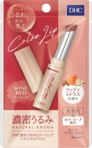 DHC Color Lip Cream Natural Aroma Wine Red Color 1.5g - Picture 1 of 5