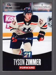 2022-23 Lethbridge Hurricanes - TYSON ZIMMER - Bild 1 von 2